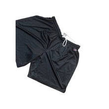 Load image into Gallery viewer, Champion C Logo Patch Mesh Black Athletic Gym Shorts Mens Size 2X.