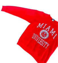 Load image into Gallery viewer, Vintage Miami University Sweatshirt Mens XL Red Oxford Ohio Jansport 90s