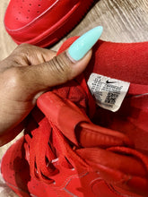 Load image into Gallery viewer, Nike Air Force 1 Low 07 LV8 University Red Men’s Size 11.5 Triple Red CW6999-600