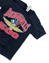 Load image into Gallery viewer, Vintage Indianapolis Indy 500 Motor Speedway  90s T-Shirt Black NASCAR NWT