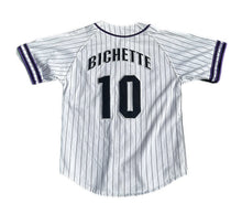 Load image into Gallery viewer, Vintage Rare Colorado Rockies Starter Jersey 1990s Pin Stripes M Dante Bichette