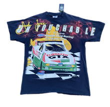 Load image into Gallery viewer, John Force 1997  Untouchable  7 Time Champion black t-shirt, Large short sleeve