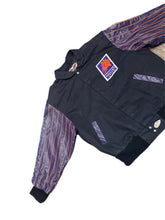 Load image into Gallery viewer, Vintage Jeff Hamilton Phoenix Suns Jacket Leather sleeves Mens XL