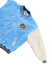 Load image into Gallery viewer, Vintage Disney Mickey Mouse 1928 League Denim Bomber Varsity Jacket Size XXL