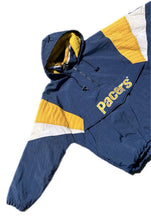Load image into Gallery viewer, Vintage 90s Starter NBA Indiana Pacers 1/2 Zip Winter Puffer Parka Jacket Mens L
