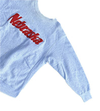 Load image into Gallery viewer, Vintage Nebraska Cornhuskers Sweatshirt Mens L Reverse Weave Warm Up 80s USA