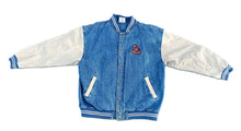 Load image into Gallery viewer, Vintage Phoenix Coyotes Denim Jacket Lee Sport NHL Hockey Jean 90s XL