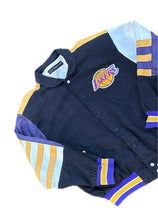 Load image into Gallery viewer, Jeff Hamilton Vintage Los Angeles Lakers Jacket Mens XL NBA Basketball 90s