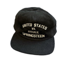 Load image into Gallery viewer, United States vs Bruce Springsteen SnapBack Corduroy Hat
