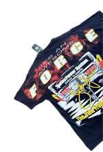Load image into Gallery viewer, John Force 1997  Untouchable  7 Time Champion black t-shirt, Large short sleeve
