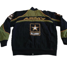 Load image into Gallery viewer, Vintage Y2K NASCAR U.S. Army Racing Jacket Size Large L