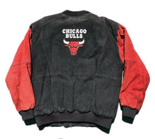 Load image into Gallery viewer, Vintage Jeff Hamilton Pro Sport Chicago Bulls NBA Leather  Jacket Size Medium