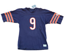 Load image into Gallery viewer, Vintage 80s/90s Chicago Bears #9 Blue Sand Knit NFL Football Jersey Large