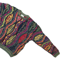 Load image into Gallery viewer, Vintage COOGI Australia Multicolor Textured 3D Chunky Knit Sweater Large