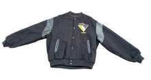 Load image into Gallery viewer, Vintage 90s Chalk Line  Pittsburgh Penguins NHL Varsity Letterman Jacket SZ L