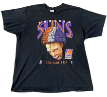 Load image into Gallery viewer, Vintage 90’s NBA Phoenix Suns Black Rare TSHIRT Artex Sportswear XXL 2XL