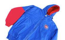 Load image into Gallery viewer, Vintage Logo 7 Chicago Cubs Jacket Men's Large Pullover Full Zip Puffer MLB Blue