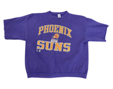 Load image into Gallery viewer, Vintage Phoenix Suns Sweatshirt Mens 2XL Purple Orange 90s NBA Basketball Logo 7