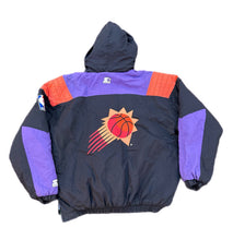 Load image into Gallery viewer, vintage 90s phoenx suns starter pullover jacket XL