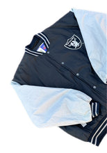 Load image into Gallery viewer, Vintage 90s Los Angeles Oakland Raiders Game Day Windbreaker Jacket Mens Size XL