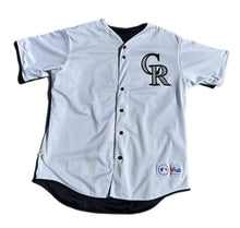Load image into Gallery viewer, Vintage Majestic Made in USA Colorado Rockies MLB Licensed Reversible Jersey