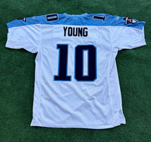 Load image into Gallery viewer, Vince Young Tennessee Titans Authentic White Reebok Jersey Size 48 100% REAL