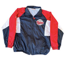 Load image into Gallery viewer, Vintage 90s Rare APEX MLB Minnesota Twins Full Zip Baseball Jacket Men's L Large