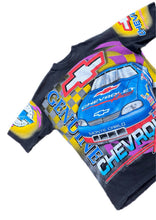 Load image into Gallery viewer, Chevrolet Racing T-Shirt Vintage 90s NASCAR Black Short-Sleeve AOP Men's M USA