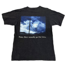Load image into Gallery viewer, Vintage 1995 budweiser Super Bowl Horse t shirt Double Side L