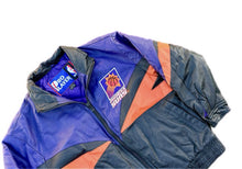 Load image into Gallery viewer, Vintage Phoenix Suns Pro Player Leather Jacket Mens Small Jeff Hamilton