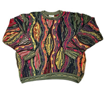 Load image into Gallery viewer, Vintage COOGI Australia Multicolor Textured 3D Chunky Knit Sweater Large