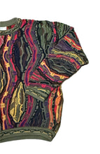 Load image into Gallery viewer, Vintage COOGI Australia Multicolor Textured 3D Chunky Knit Sweater Large