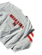 Load image into Gallery viewer, Vintage Nebraska Cornhuskers Team Edition Sweatshirt Large L Gray