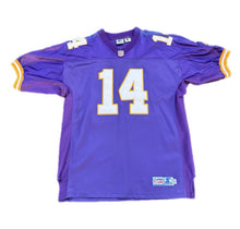 Load image into Gallery viewer, Minnesota Vikings Vintage 90’s Brad Johnson Authentic Starter Jersey Mens 52 XXL