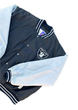 Load image into Gallery viewer, Vintage 90s Los Angeles Oakland Raiders Game Day Windbreaker Jacket Mens Size XL