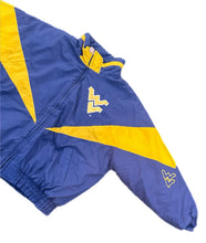Load image into Gallery viewer, Vintage 90’s Chalk Line Blue West Virginia Puffer Jacket Size XL