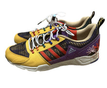 Load image into Gallery viewer, Adidas Men's Equipment Support 93 Training Shoes Size 13 GX3893 Gold/Purple/Red