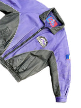 Load image into Gallery viewer, Colorado Rockies Vintage 90's Pro Player genuine Leather Bomber Jacket Large