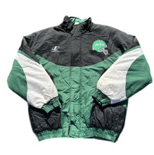 Load image into Gallery viewer, Vintage 90s New York Jets NFL Full Zip Hooded Jacket Size L Large Logo Athletic
