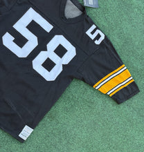 Load image into Gallery viewer, Vintage Sand-knit NFL Pittsburgh Steelers Jack Lambert 70s  80s Football Jersey