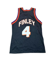 Load image into Gallery viewer, Vintage Champion Phoenix Suns #4 M.Finley Black Jersey Size 40 M Medium