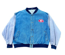 Load image into Gallery viewer, NCAA Georgia Bulldogs Denim Jean Jacket XL Vintage