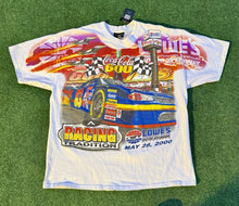 Load image into Gallery viewer, Vintage Nascar AOP Tshirt XL All Over Print Coca Cola 600 XL CHASE AUTHENTICS