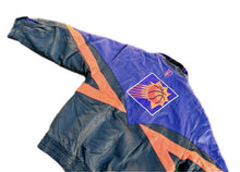 Load image into Gallery viewer, Vintage Phoenix Suns Pro Player Leather Jacket Mens Small Jeff Hamilton