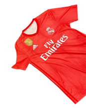 Load image into Gallery viewer, “Real Madrid 2018/19 Away Jersey Sergio Ramos #4 Adidas Fly Emirates Red Men’s S