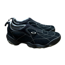 Load image into Gallery viewer, Oakley Bottlecap Flesh Black Slip-on Suede Hiking Walking Shoes Size 9.5 Icon AP