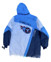 Load image into Gallery viewer, Men's Tennessee Titans L Starter Jacket Hooded Full Zip Vintage NFL Retro NWT