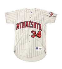 Load image into Gallery viewer, Minnesota Twins Kirby Puckett #34 Vintage Russell Diamond MLB Baseball Jersey 40