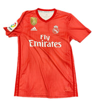 Load image into Gallery viewer, “Real Madrid 2018/19 Away Jersey Sergio Ramos #4 Adidas Fly Emirates Red Men’s S