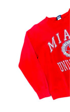 Load image into Gallery viewer, Vintage Miami University Sweatshirt Mens XL Red Oxford Ohio Jansport 90s
